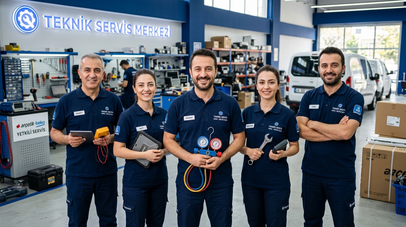 Arslan Teknik servis ekibi